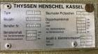 Used Thyssen Henschel High Intensity Mixer