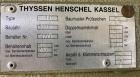 Used- Thyssen Henschel High Intensity Mixer