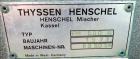 Used Henschel FM Series High Intensity Mixer, Model FM-600C