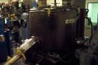 Used Henschel Model FM-800 High Intensity Mixer. This unit features 800 liter/28 cubic feet total capacity, 640 liter/22.4 cubic feet working capacity, 320 kg/700 lb batch mixing capacity, 47