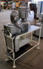 Used Henschel High Intensive Lab Mixer, Model FM 10L, 10 Liter (.35 cubic feet) Capacity, 316 Stainless Steel. Carbon steel jacketed bowl 9