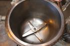Used Henschel High Intensive Lab Mixer, Model FM 10L, 10 Liter (.35 cubic feet) Capacity, 316 Stainless Steel. Carbon steel jacketed bowl 9