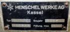 Used Henschel High Intensive Lab Mixer, Model FM 10L, 10 Liter (.35 cubic feet) Capacity, 316 Stainless Steel. Carbon steel jacketed bowl 9
