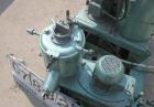 USED: Henschel high intensity lab mixer, model FM10, 10 liter, .34 cubic feet, 316 stainless steel. Carbon steel jacketed bowl 9