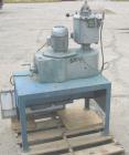USED: Henschel high intensity lab mixer, model FM10L. 10 liter, .34 cubic feet, 316 stainless steel. Carbon steel jacketed bowl 9