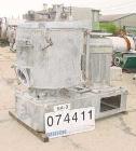 USED: Henschel high intensity mixer, model FM500D. 500 liter, 17.7 cubic feet, 316 stainless steel. Carbon steel jacketed bowl 36-1/2
