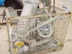 USED: Henschel high intensity mixer, model FM500D. 500 liter, 17.7 cubic feet, 316 stainless steel. Carbon steel jacketed bowl 36-1/2