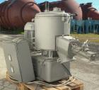Used Henschel High Intensity Mixer, Model FM 75D. Approximate 75 Liter (2.6 Cubic Feet), 316 Stainless Steel. Carbon steel jacketed bowl 18-1/2