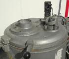 Used Henschel High Intensity Mixer, Model FM 75D. Approximate 75 Liter (2.6 Cubic Feet), 316 Stainless Steel. Carbon steel jacketed bowl 18-1/2