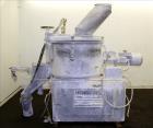 Used Henschel HU Series Medium Intensity Mixer, Model HU-500, 304 Stainless Steel. 500 Liter (17.5 cubic feet) total capacity, 400 liter (14 cubic feet) working, batch size 200 kilograms (440 pounds)...