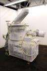 Used Henschel HU Series Medium Intensity Mixer, Model HU-500, 304 Stainless Steel. 500 Liter (17.5 cubic feet) total capacity, 400 liter (14 cubic feet) working, batch size 200 kilograms (440 pounds)...
