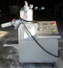 Used Henschel High Intensity Lab Mixer, model FM-10, 10 liter (.35 cubic feet) capacity, 316 stainless steel. Carbon steel jacketed bowl 9