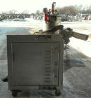 Used Henschel High Intensity Lab Mixer, model FM-10, 10 liter (.35 cubic feet) capacity, 316 stainless steel. Carbon steel jacketed bowl 9