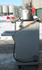 Used Henschel High Intensity Lab Mixer, model FM-10, 10 liter (.35 cubic feet) capacity, 316 stainless steel. Carbon steel jacketed bowl 9