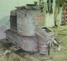 USED: Henschel 500 liter high intensity mixer, model FM500B.Stainless steel contact parts, jacketed bowl, 100/75 hp 2 speedmotor, swing away top cover with baffle, flush mount pneumaticdischarge valv...