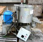 USED: Prodex Henschel High Intensity Mixer, approximate 150 liter, 5 cubic feet, 316 stainless steel. Carbon steel jacketed bowl 23-1/2