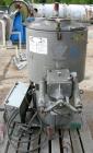 USED: Prodex Henschel High Intensity Mixer, approximate 150 liter, 5 cubic feet, 316 stainless steel. Carbon steel jacketed bowl 23-1/2