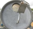 USED: Prodex Henschel High Intensity Mixer, approximate 150 liter, 5 cubic feet, 316 stainless steel. Carbon steel jacketed bowl 23-1/2