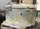 Used JF Glies Cooler, High Intensity Mixer, Model KM-2200, 2200 Liter. Stainless steel. Jacketed. 22kw motor. Includes discharge valve.