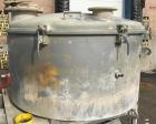 Used JF Glies Cooler, High Intensity Mixer, Model KM-2200, 2200 Liter. Stainless steel. Jacketed. 22kw motor. Includes discharge valve.