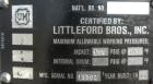 Used Stainless Steel Littleford High Intensity Lab Mixer, model W-10