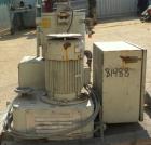Used Littleford/Lodige High Intensity Lab Mixer, Model W-10, 316 Stainless Steel. 7 liter (.25 cubic feet) working capacity. Carbon steel jacketed bowl 9