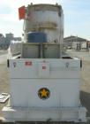 Used Littleford High Intensity Mixer, Model W-1500, 32 Cubic Feet Working Volume (51 Total), 304 Stainless Steel. 47-1/2'' diameter x 56'' deep carbon steel jacketed bowl. Swing away top cover with b...