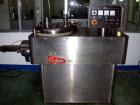 USED: Lodige high speed mixer granulator, type MGT. Approximately80 to 100 liter capacity (2.8 cu ft), stainless steel. Non-jacketedbowl. Hinged top cover. 3 blade sweep agitator. Main drive. Sideent...