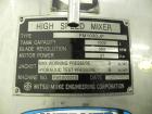 Used Stainless Steel Mitsui Mike High Intensity Mixer, Model FM1000JP