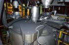 Used Mitsui Miike High Intensity Mixer, Model FM1000J, 1000 Liter (35.3 Cubic Feet), Stainless Steel. Jacketed bowl 48