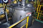 Used Mitsui Miike High Intensity Mixer, Model FM1000J, 1000 Liter (35.3 Cubic Feet), Stainless Steel. Jacketed bowl 48