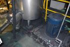 Used Mitsui Miike High Intensity Mixer, Model FM1000J, 1000 Liter (35.3 Cubic Feet), Stainless Steel. Jacketed bowl 48