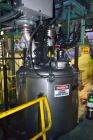 Used Mitsui Miike High Intensity Mixer, Model FM1000J, 1000 Liter (35.3 Cubic Feet), Stainless Steel. Jacketed bowl 48