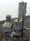Used Mitsui Mike High Intensity Mixer, Model FM20B, 20 Liter (0.70 Cubic Feet), 304 Stainless Steel. Jacketed bowl 11-3/4