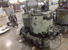 Used- Mitsui Miike 300 Liter High Intensity Mixer, Model FM300E. 790/395 RPM Blade Revolution, Driven by a 45/22 kW, 3/60/20...