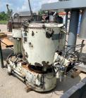 Used- Mitsui Miike 300 Liter High Intensity Mixer, Model FM300E. 790/395 RPM Blade Revolution, Driven by a 45/22 kW, 3/60/20...