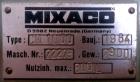 Used Mixaco Maschinenbau High Intensity Container Mixer, Type CM 1000, 304 Stai