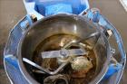Used Mixaco High Intensity Container Mixer, Model CM 300 WA-D, Working Capacity 240 Liter, Total Capacity 300 Liter. Rotating mixing chamber approximate 28