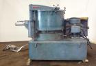 Used Mixaco Maschinenbau High Intensity Mixer, Type M1000WA-D. 304 Stainless steel contact areas. Working capacity 800 liter (28.2 cubic feet), total capacity 1000 liter (35.3 cubic feet). Carbon ste...