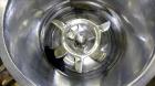 Used Papenmeier / Wellington Lab Size High Intensity Mixer, 8 Liter (0.28 Cubic Feet), Type TGAHK-8, Stainless Steel. Carbon steel jacketed bowl approximately  8-1/2