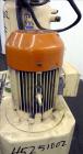 Used Papenmeier / Wellington Lab Size High Intensity Mixer, 8 Liter (0.28 Cubic Feet), Type TGAHK-8, Stainless Steel. Carbon steel jacketed bowl approximately  8-1/2
