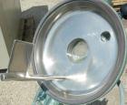 Used: Papenmeier lab size high intensity mixer, type TGHK20, 20 liter (.7 cubic feet), 316 stainless steel. Carbon steel jacketed bowl 10 1/2'' diameter x 14'' deep. Hinged top cover with baffle, (2)...