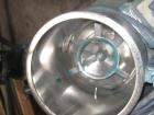Used: Papenmeier lab size high intensity mixer, type TGHK20, 20 liter (.7 cubic feet), 316 stainless steel. Carbon steel jacketed bowl 10 1/2'' diameter x 14'' deep. Hinged top cover with baffle, (2)...