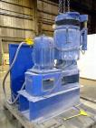 Used Papenmier High Intensity Mixer, 200 Liter (7 Cubic Feet), Model TSAHK200, 316 Stainless Steel. Carbon steel jacketed bowl approximate 24