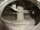 Used Papenmier High Intensity Mixer, 200 Liter (7 Cubic Feet), Model TSAHK200, 316 Stainless Steel. Carbon steel jacketed bowl approximate 24
