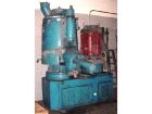 USED: Papenmeier 1000 liter high intensity mixer, machine number 2838,type TSAHK, 1971. Jacketed bowl, flush mount pneumatic dischargevalve. Pneumatically operated top door, swings away, with baffle....