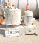 Used- Prodex High Intensity Mixer, Type 115JSS, 11.5 Cubic Feet (500 liter), Stainless Steel. Jacketed bowl 36