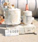 Used Prodex High Intensity Mixer, Type 115JSS, 11.5 Cubic Feet (500 liter), Stainless Steel. Jacketed bowl 36