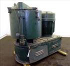 Used Prodex High Intensity Mixer, Model 60JSS, 304 Stainless Steel. Approximate working capacity 170 liters 6 cubic feet (240 liter 8.5 cubic feet total). Carbon steel jacketed bowl 30