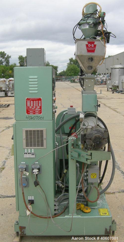 Used (1) Conair puller, model 3-20P, 3" wide x 20" long manually adjustable belts, serial #72139. (1) Conair portable chiller, model MPA-3, 3.64 tons, air cooled, includes PC-1 microprocessor control...